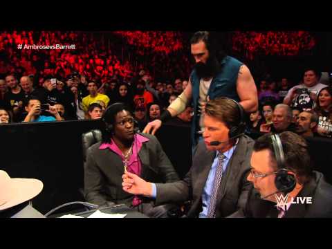 Dean Ambrose vs. Bad News Barrett: Raw, March 2, 2015