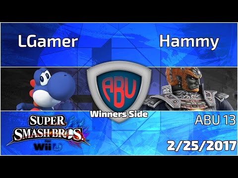 ABU Monthly 013: Lgamer vs Hammy - SSB4 Singles Winners R1