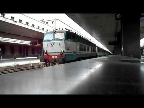 E 656.063 IN PARTENZA DA ROMA TERMINI CON L' INTERCITY 518