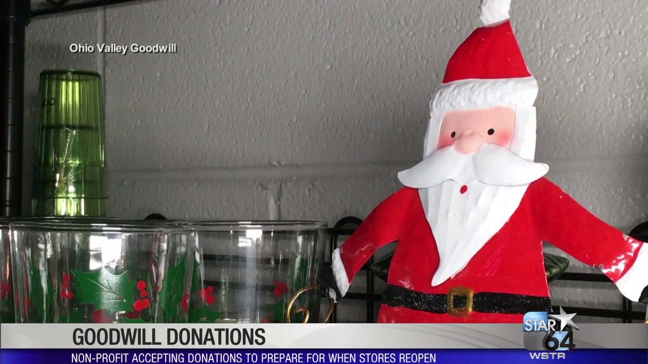 Goodwill accepting donations during the pandemic