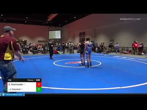 106 Lbs Round 3 - Jaylynne Esquivel, NC Vs Cresson Postlewaite, TN Ef22