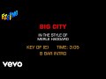 Merle Haggard Big City Karaoke EZ Sing
