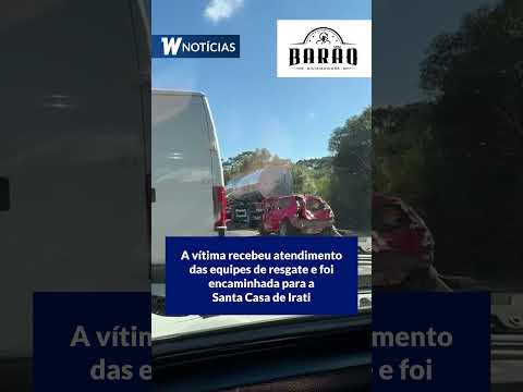🚨 ENGAVETAMENTO COM 5 VEÍCULOS NA BR-153 EM IMBITUVA #br153 #acidente  #paraná