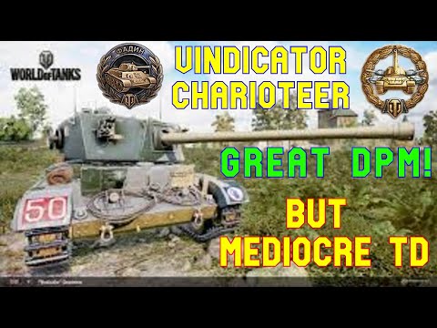 Vindicator Charioteer Great Dpm But Mediocre TD ll World of Tanks Console - Wot Console