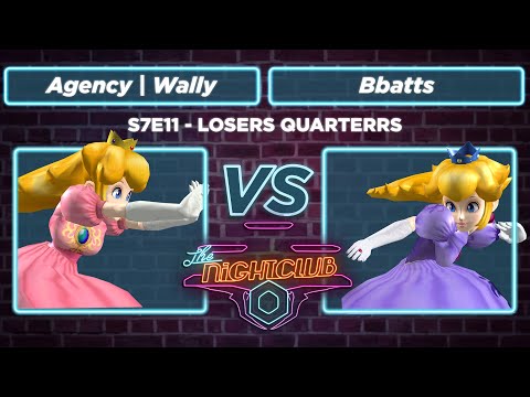 The Nightclub S7E11: Bbatts vs Agency | Wally - Losers Quarters SSBM