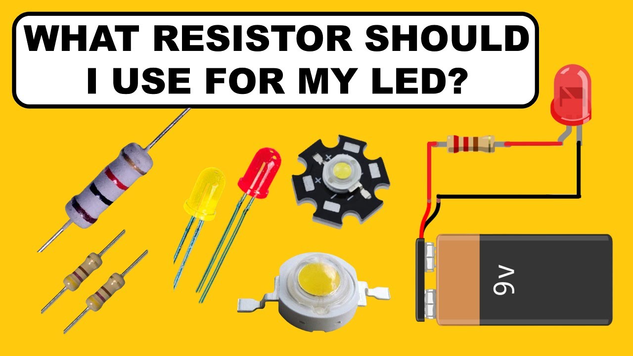 How to calculate the Protection Resistor for an LED Diode?