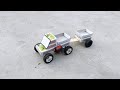 How To Make Matchbox Mini Pickup Truck With Trolley DC Motor Project