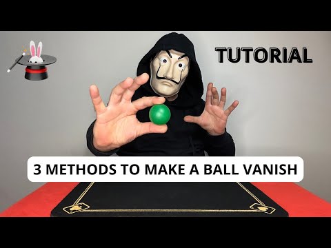 3 METHODS TO MAKE A BALL VANISH [MAGIC TRICK TUTORIAL] #tricks #magic #trending #viral #trend
