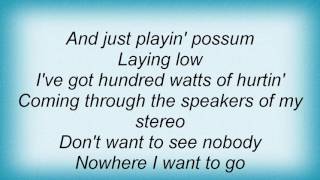 Alan Jackson - Just Playin&#39; Possum Lyrics