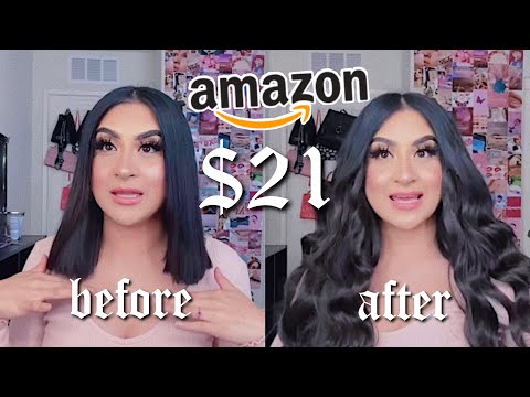 TESTING CHEAP HAIR EXTENSIONS FROM AMAZON | REECHO ♡︎