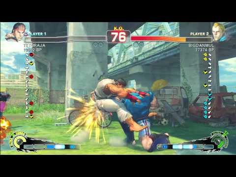 SSF4 Rank Match  TETORAJA (RY)  vs  BIGDANMUL (AB)