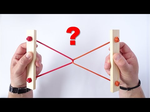Classic Indian puzzle - How to Make and Solve - Paracord Diamond knot Version - CBYS Tutorial