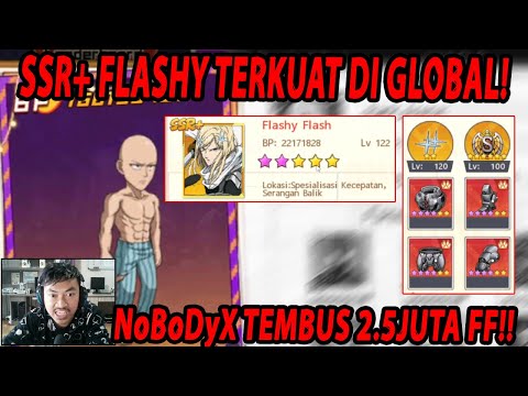 🔥🔥ATTACK FF NoBoDyX TEMBUS 2.5JUTA PAKAI EQUIP SPEED [TERKUAT DI SEA] - ONE PUNCH MAN The Strongest
