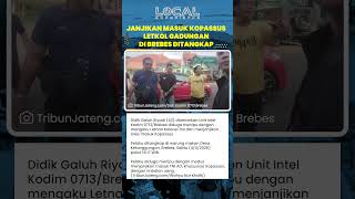 Bayar Rp66 Juta Iming imingi Masuk Kopassus, Letnan Kolonel Gadungan di Brebes Ditangkap