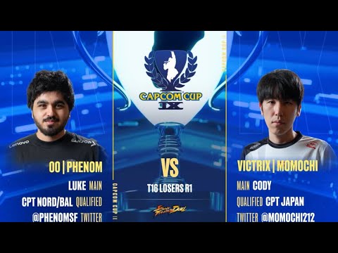 SFV - Phenom x Momochi - Top 16 Capcom Cup IX