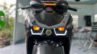 SH 150 2022 Độ Bi Tận Nhà Lazer T-Rex 5.0 200W Lazer Vuông Siêu Khủng Tại T23Shop Cần Thơ