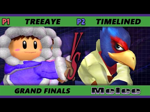 S@X 434 GRAND FINALS - Treeaye (Ice Climbers) Vs. Timelined [L] (Falco) Smash Melee - SSBM