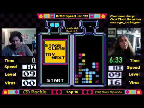 DrMC Speed Monthly January 2022 - Packie vs. sarasparkle - Round 1