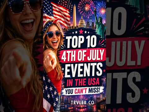 Top 10 Best 4th of July Celebrations in the USA #shorts #4thjuly #america
