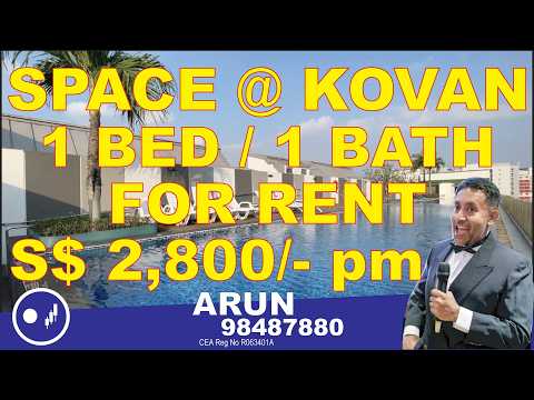 Space @ Kovan, 11 Yio Chu Kang Road, Hougang / Punggol / Sengkang, 1 Bedroom, 450 sqft, Apartment For Rent, by Arun Kumar, 500236366 - PropertyGuru.com.sg