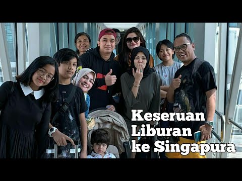 Keseruan liburan Billy syahputra bareng Nikita mirzani, uya kuya ke singapura
