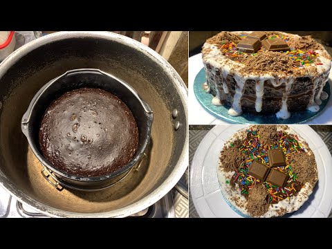 Chocolate Cake |  Cake without oven Recipe | Cake Recipe | Saiqa ka kitchen | ￼