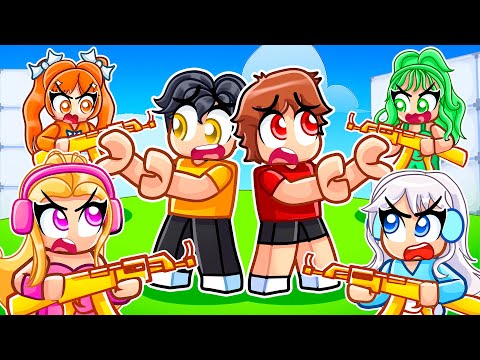 My Best Friend Meets MY CRAZY FAN GIRLS In Rivals...