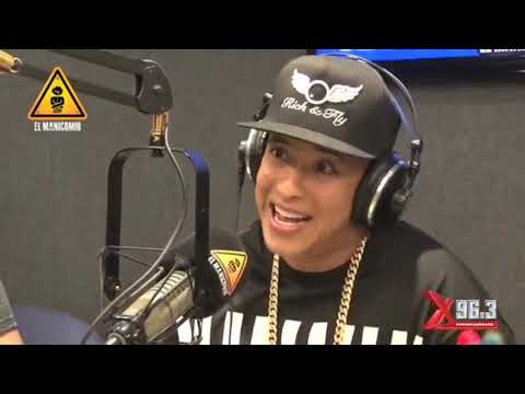DADDY YANKEE Improvisando// estacion de radio el manicomio.