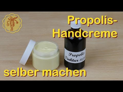 Propolis-Handcreme selber machen