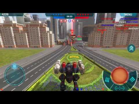 Walking War Robots test server 2.8.0 March 17. New Rogatka, heavy machine gun and new bot prototype