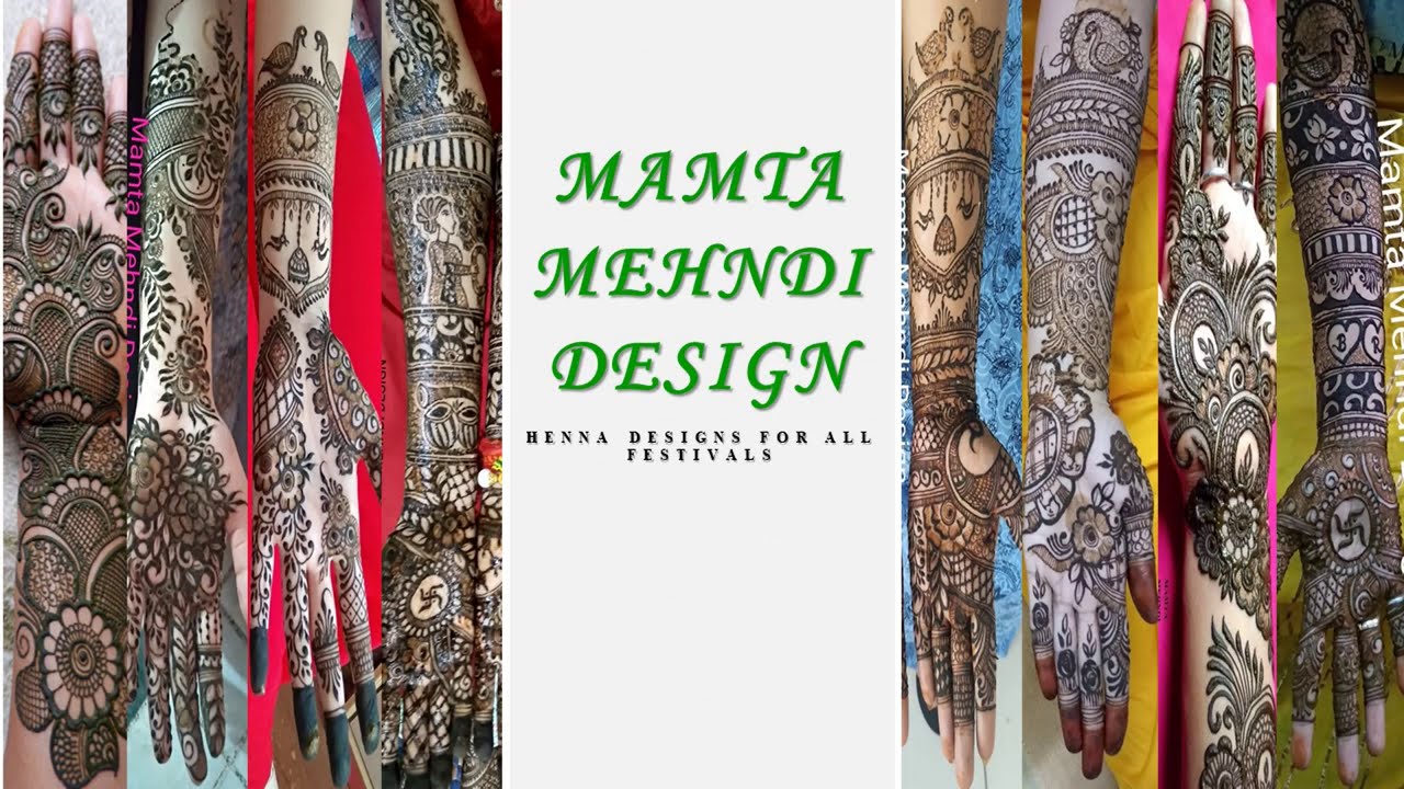 latest mehndi design for front hand by mamta mehndi design