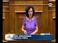 Ομιλία στη Βουλή Για τα Κέντρα Υποδοχής Αλλοδαπών. (27.09.2012)