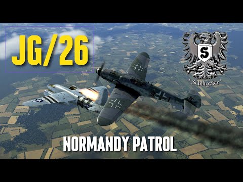 JG/26 | The Abbeville Boys | Normandy Patrol | BF109G6