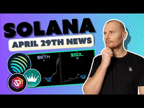 Solana Update 29th April 2024: $SOL, Airdrops, Market Update