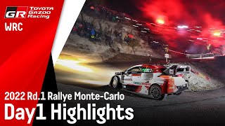 TGR WRT Rallye Monte-Carlo 2022 - Highlights Day 1