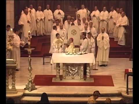 Eucaristía Apertura del Año de la Fe en la diócesis de Santander.