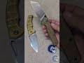 Comparing Two Damascus Knives with Ultem Grips from Civivi
