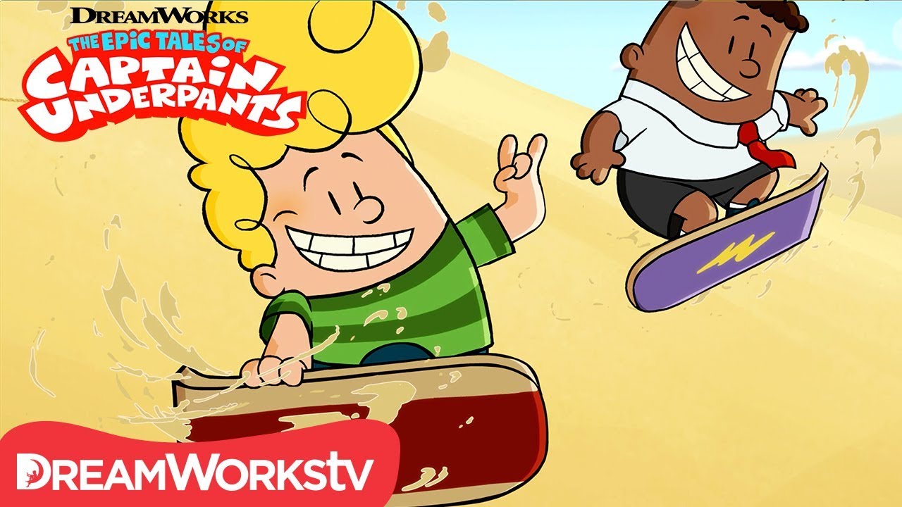 A World Without Homework | DREAMWORKS THE EPIC TALES OF CAPTAIN UNDERPANTS
