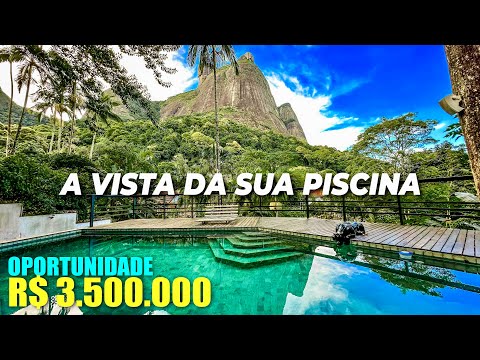 UNIQUE OPPORTUNITY: Luxury House with Ocean and Pedra da Gávea Views | R$ 3,500,000