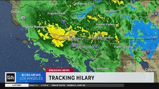 Tracking Tropical Storm Hilary: KCAL meteorologists walk us through coming phases