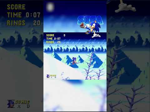 Sonic the Hedgehog 3 Ice Cap Zone Remix | SEGA MEGA DRIVE 2