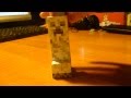 Бумажный Minecraft - 1 серия (Крипер, свинья и зомби) 