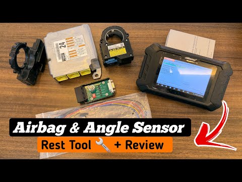 Airbag & Angle Sensor Reset Tool OBDSTAR P50 || Complete Review