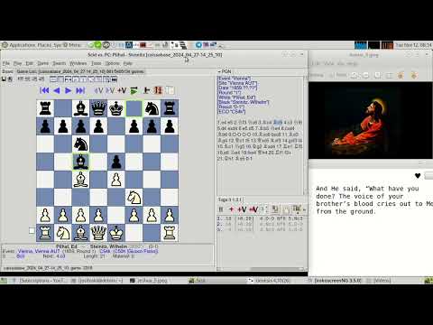Pilhal, Ed    --    Steinitz, Wilhelm (2650*)    (0-1)