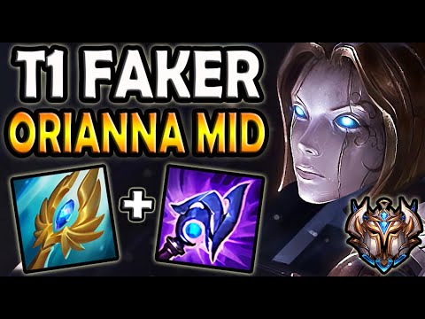 T1 Faker ORIANNA vs ZOE [ MID ] Patch 11.2 Ranked Korea ✅