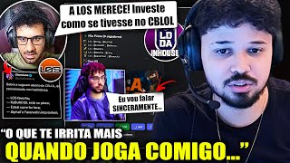 BOMBA! TitaN DESABAFA após CRÍTICA no INHOUSE! Absolutt sobre LOS e VOLTA da INTZ ao CBLOL
