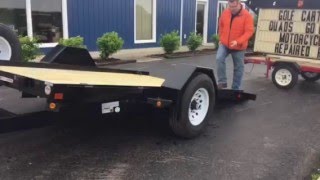 Wild Bill&#39;s RV &amp; Outdoor Center single axle scissor lift tilt trailer on sale $3295