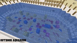 Outdoor Aquarium in Minecraft