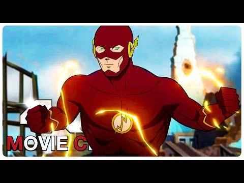 The Flash Vs Nazis - Fight Scene | JUSTICE SOCIETY WORLD WAR II (NEW 2021) Movie CLIP 4K