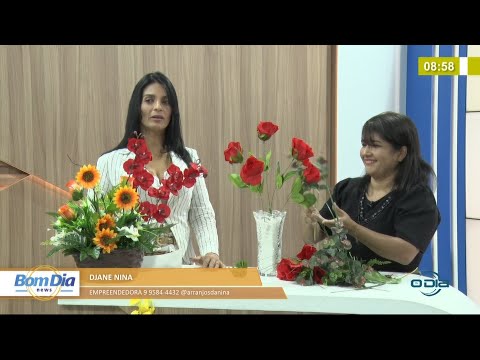 Aprenda a montar arranjos de flores 01 09 2021